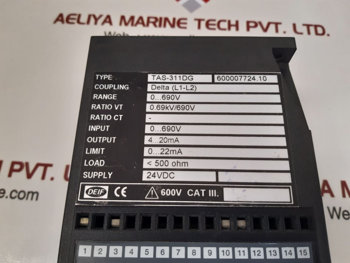 Deif Tas-311Dg Control Panel Transmitter 600007724.10