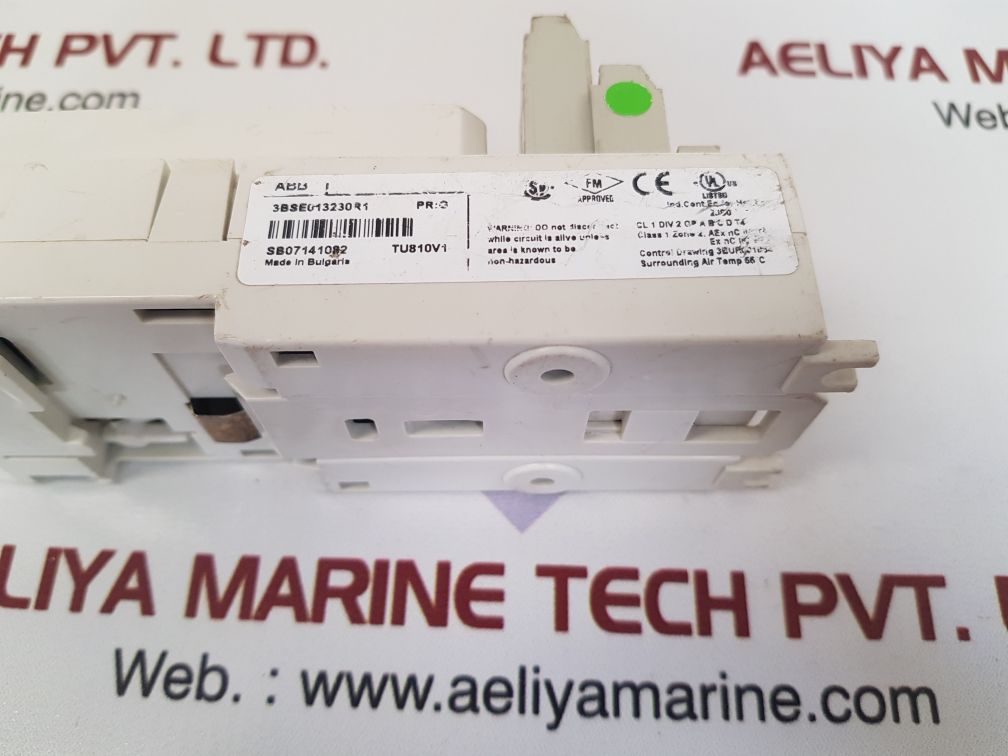 Abb Tu810V1 Terminal Module 3Bse013230R1 Pr: G