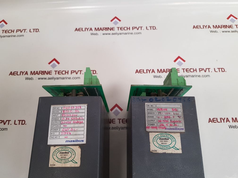 Masibus 8508 temperature scanner