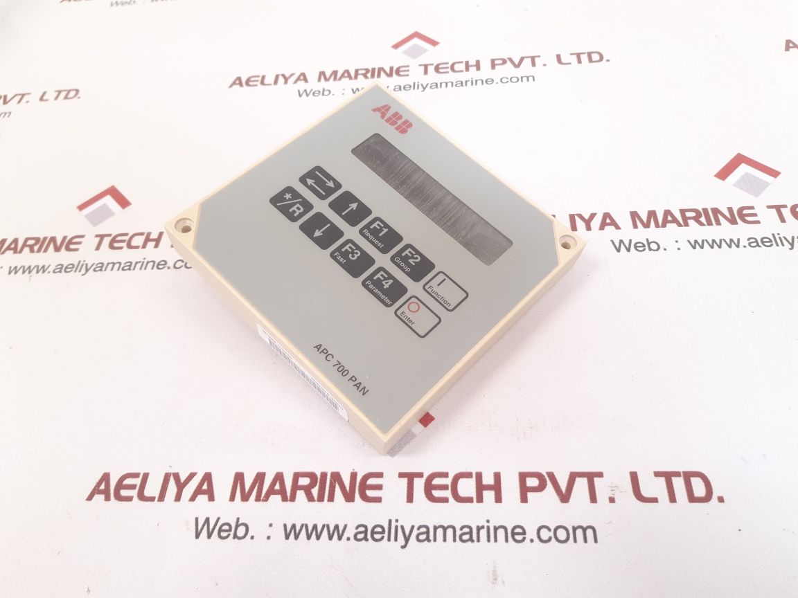 Abb apc 700 pan control panel