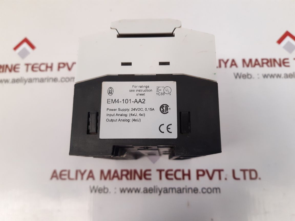 Moeller Em4-101-aa2 Analog Module 24Vdc 0 15A Em4-101-aa201