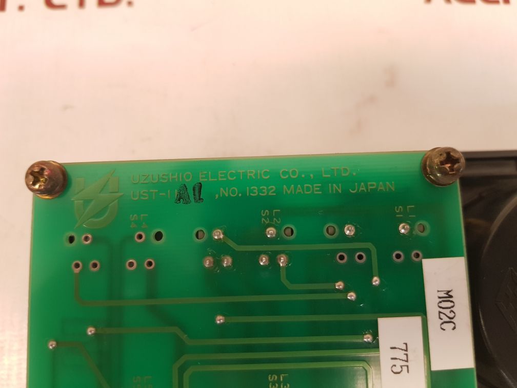 Uzushio electric ust-11a1 pcb card with ammeter