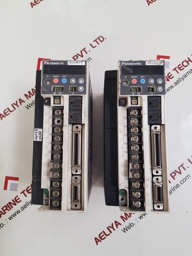 Panasonic Msda043A1A Ac Servo Driver 200-230V