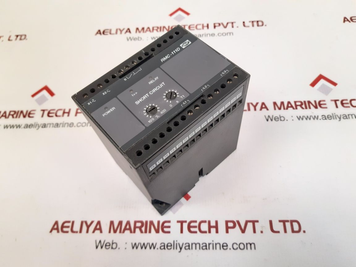 Deif Rmc-111D Short Circuit Relay 100063837.10 Max. 250Vac 8A