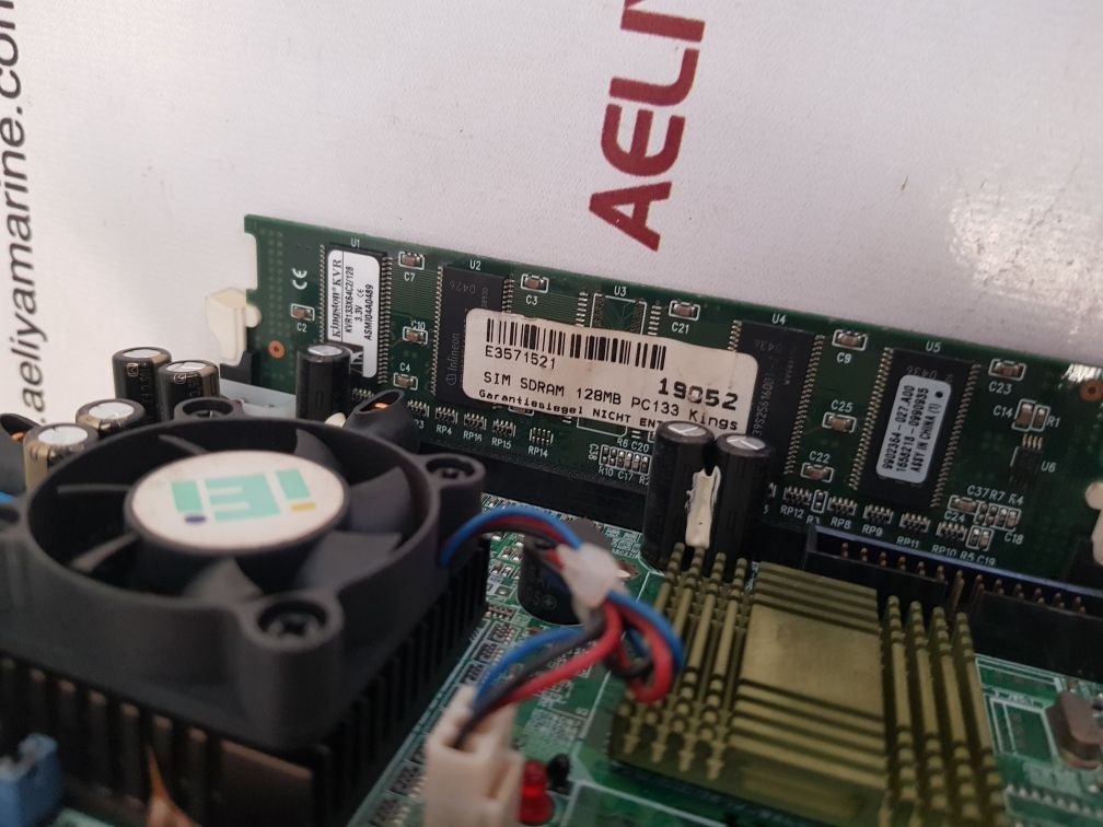 Iei Pcisa-c800Evr-1G-iie Kvr133X64C2/128 Industrial Motherboard 94V-0 128Mb