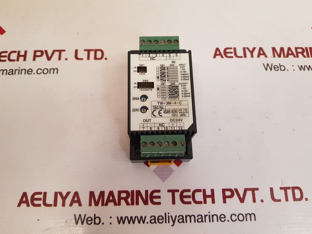Asahi Keiki Tw-3M-4-c Programmable Transmitter