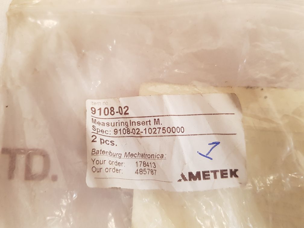 Ametek Pt100 Temperature Sensor Shaft