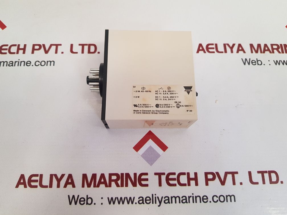 Electromatic Sa 245 230 Delay On Operate Time Relay 3 To 60 Min