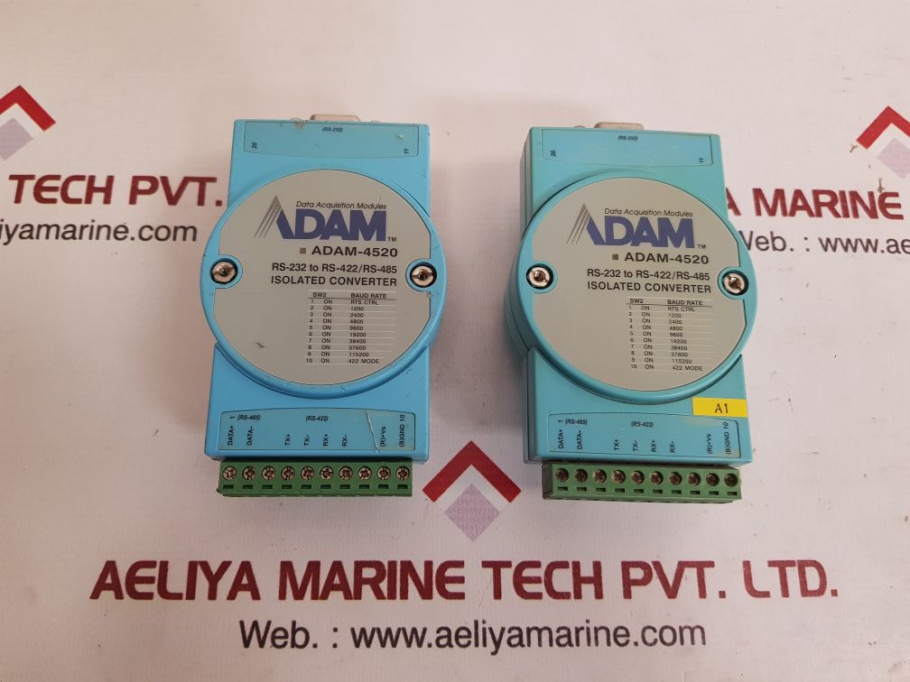 Advantech Adam-4520 Isolated Converter Rs-232 To Rs-422/Rs-485 Module
