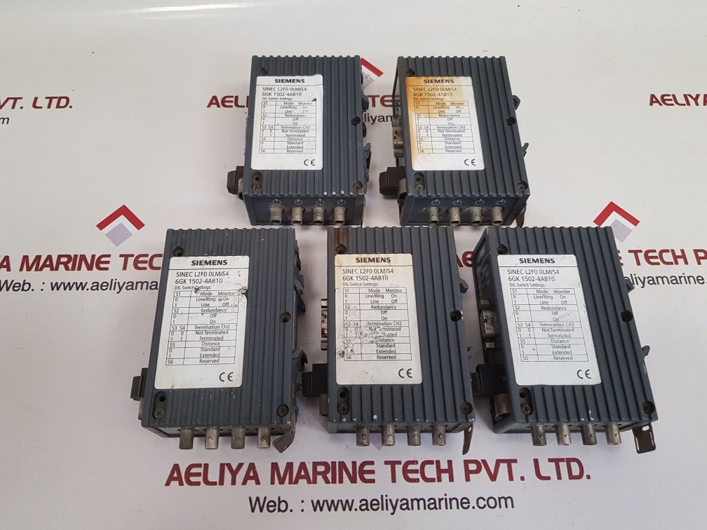 Siemens 6gk 1502-4ab10 optical link module 010s