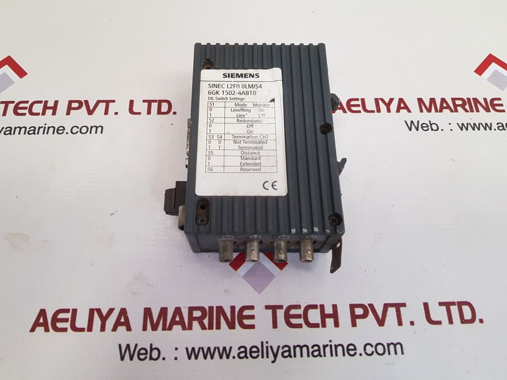 Siemens 6gk 1502-4ab10 optical link module 010s