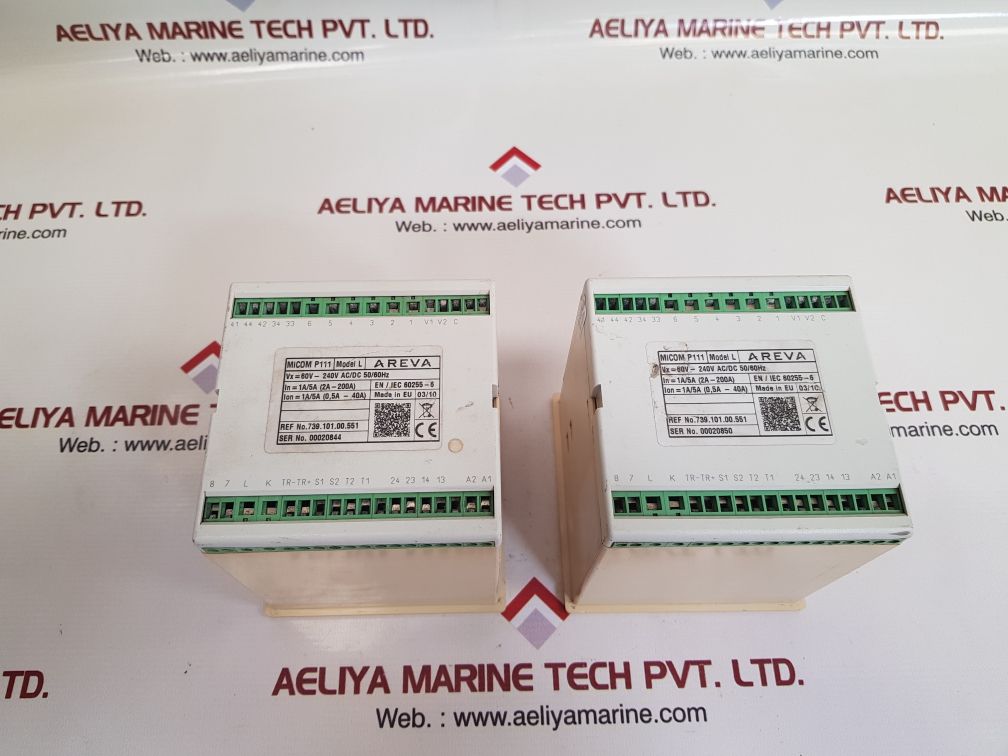 Areva Micom P111 Model L Current And Earth Fault Protection Relay