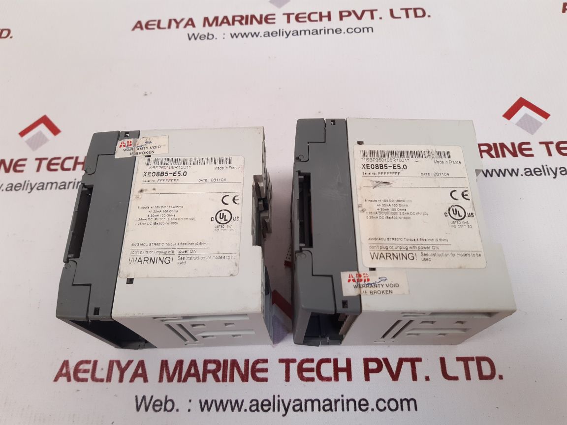 Abb Xe08B5-e5.0 Extension & Analog Input Module