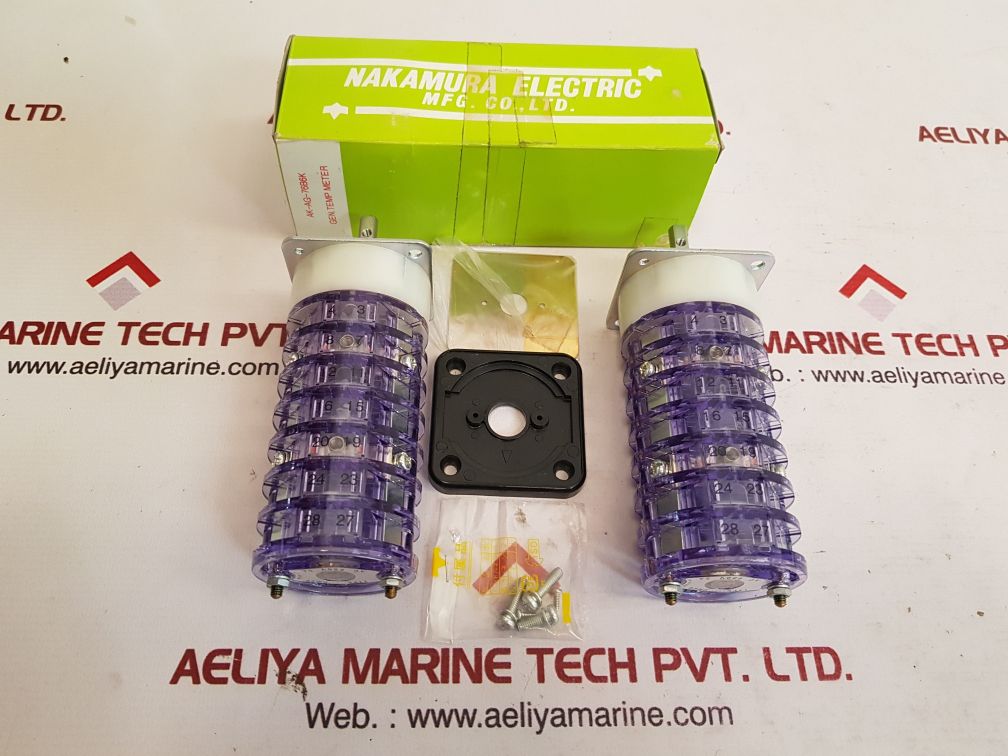 Nakamura Electric Dm-20 Selector Switch Ak-ag-76B6K