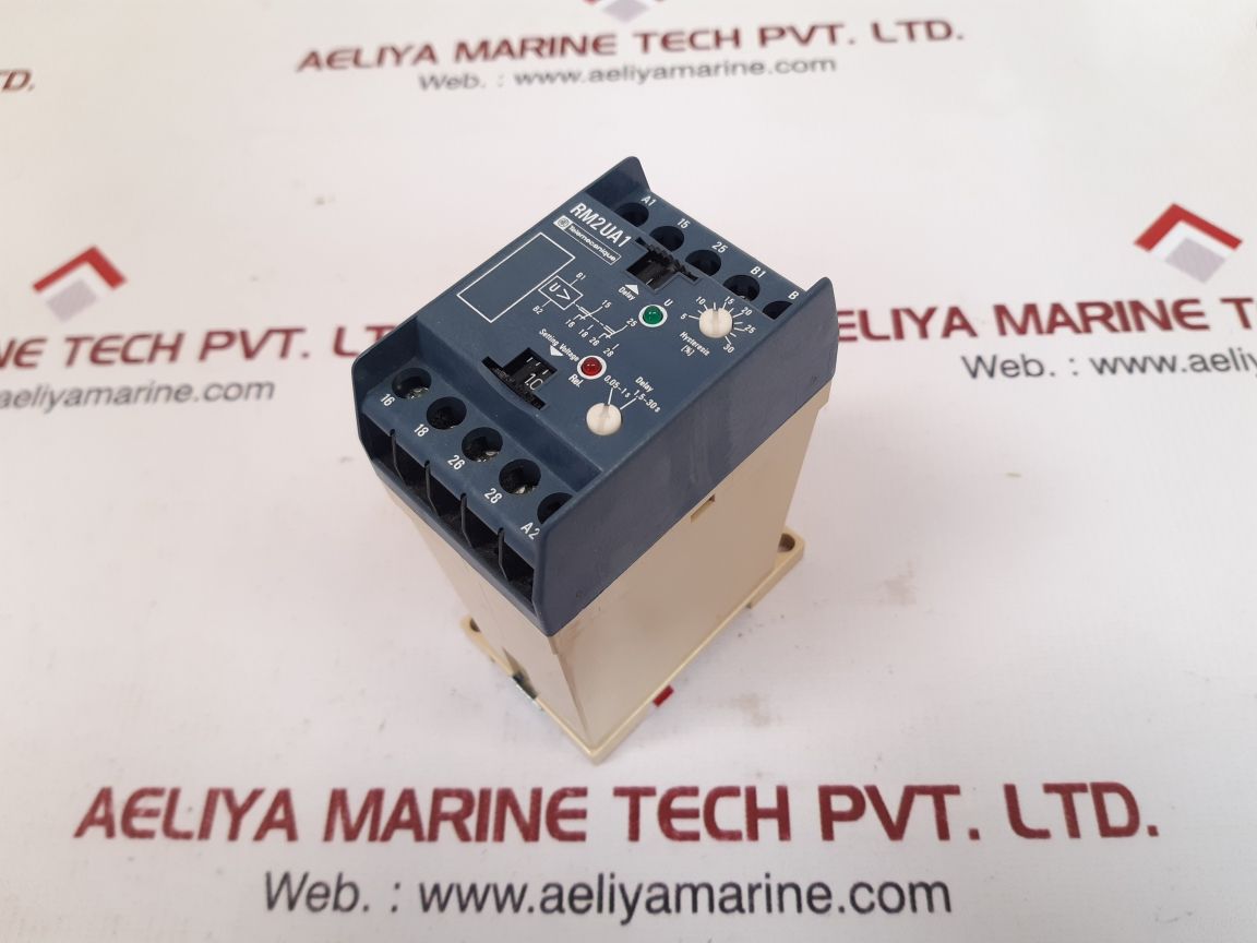 Telemecanique Rm2-ua1114M Voltage Relay 300V Ac 4A 50-60Hz