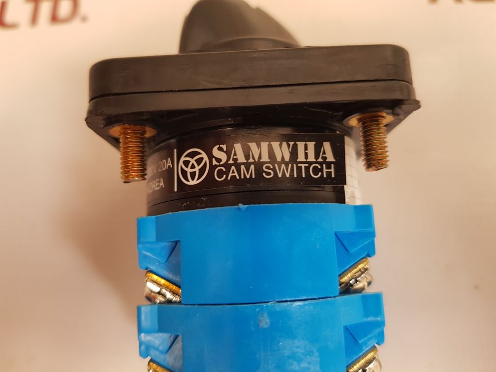 SAMWHA Electric 2205 CAM Selector Switch CPAE.5302.012, 600 VAC 12A/20A