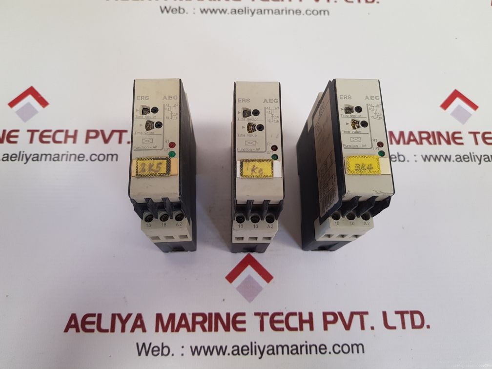 Aeg Ers 910-346-632-00 Contact Time Delay Relay 110-240V 50/60Hz