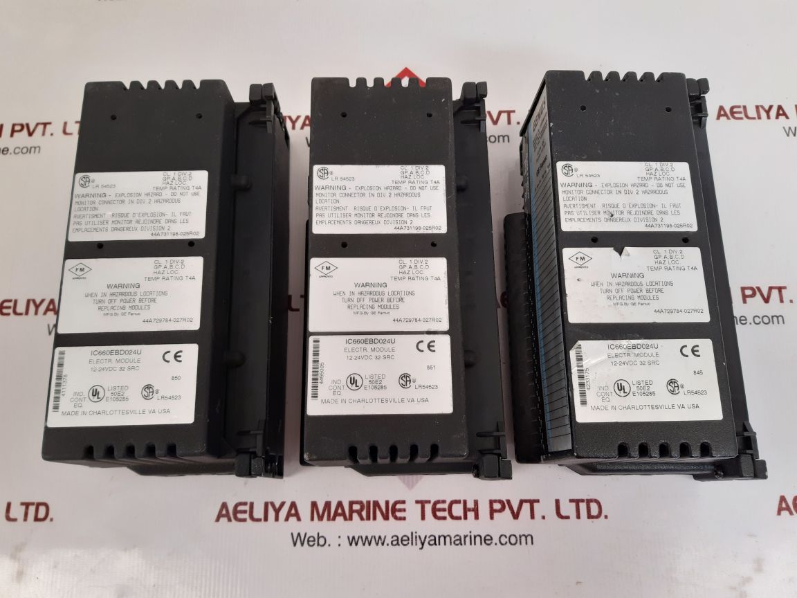Ge Fanuc Genius Ic660Bbd024 Genius I/O Module Ic660Ebd024U 12-24 Vdc