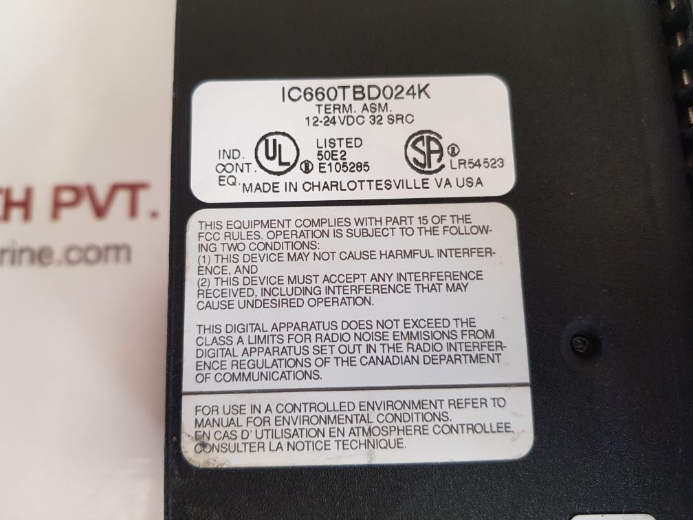Ge Fanuc Ic660Bbd024 Genius Block I/O Module Ic660Tbd024K Ic660Ebd024R 12/24 Vdc