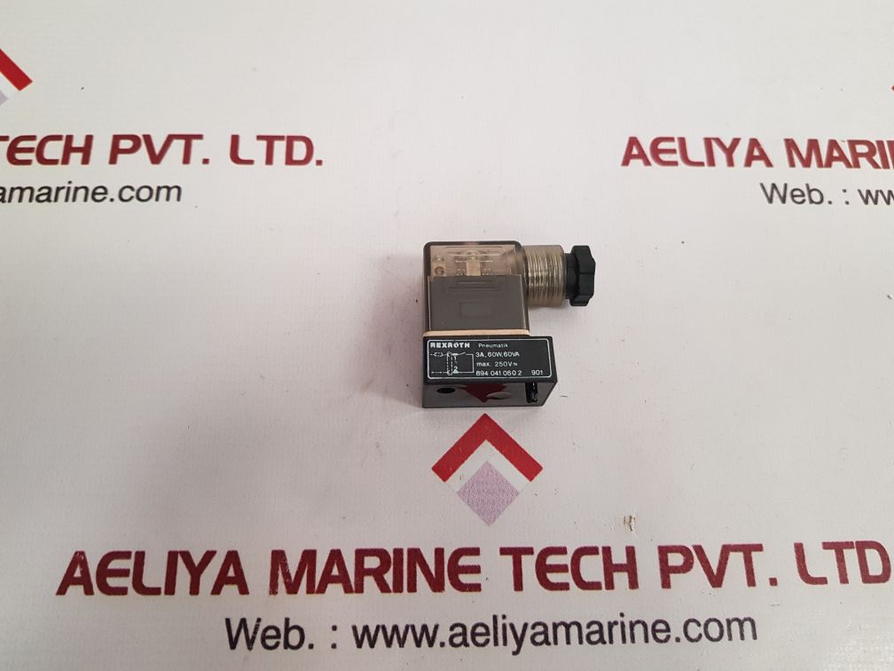 Rexroth 894 041 060 2 901 Solenoid Coil 250V 3A 60W