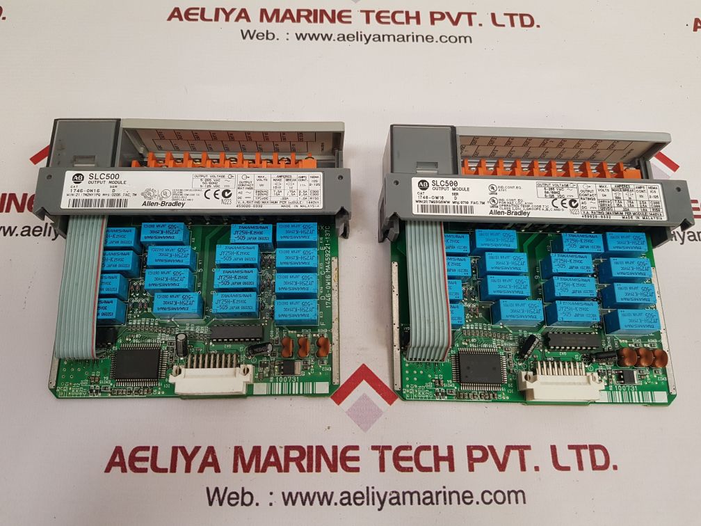 Allen-bradley 1746-ow16 Slc500 16 Point Digital Output Module Ser D