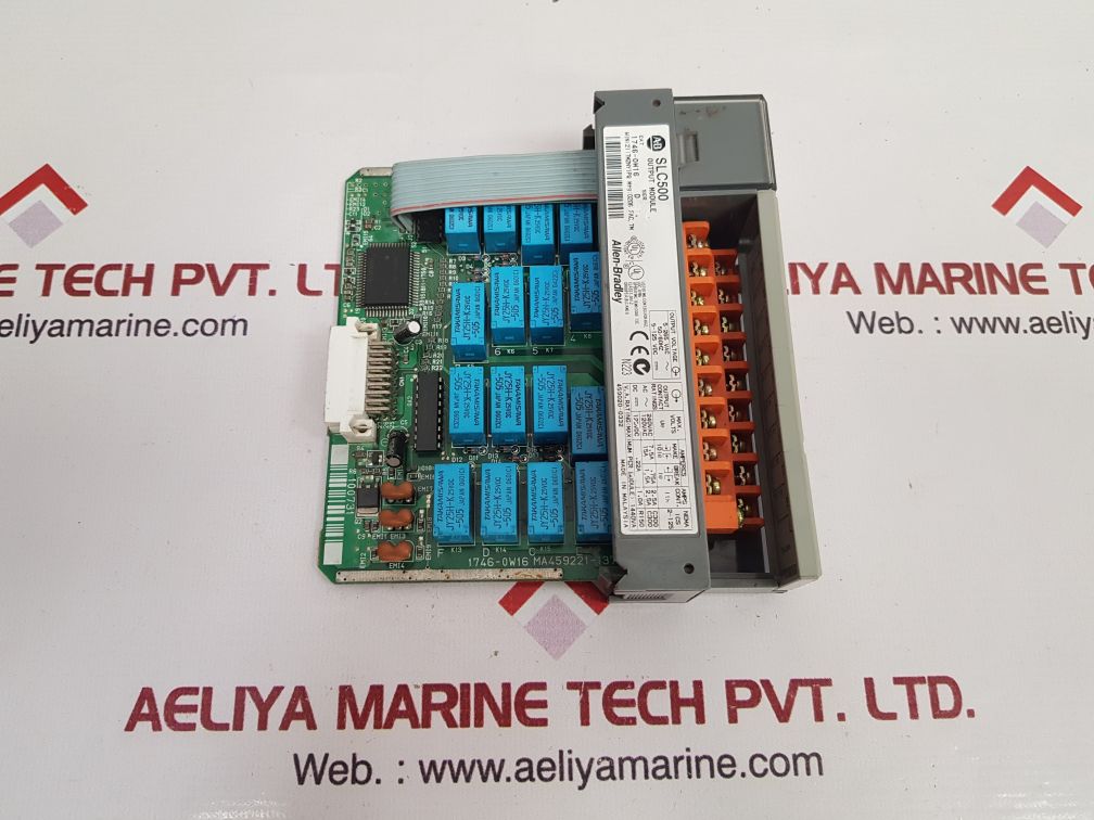 Allen-bradley 1746-ow16 Slc500 16 Point Digital Output Module Ser D
