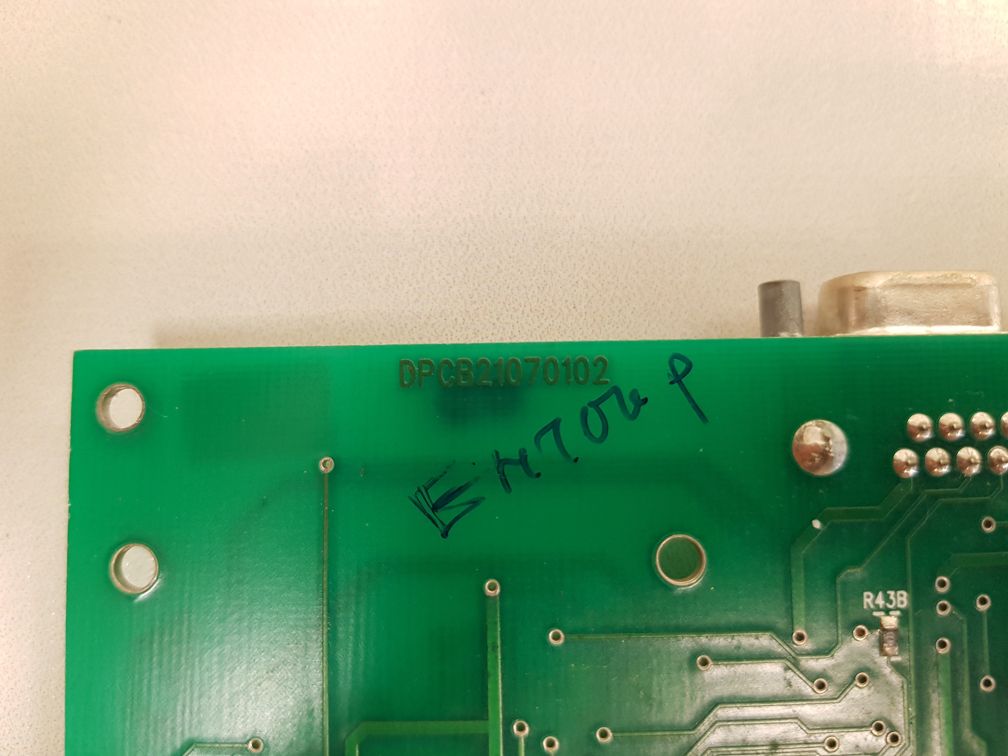 Honeywell Dpcb21070102 Axss-ii Main Board Proto-iii Pcb Rev-1