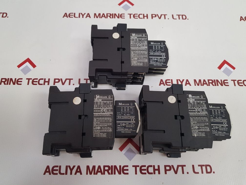 Moeller dilom contactor with 11dilm coil