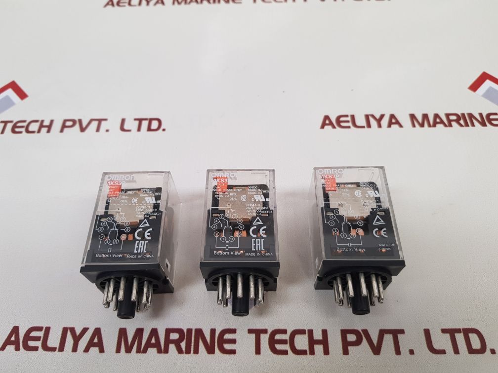 Omron Mks3P Power Relay 250V~ 50/60Hz