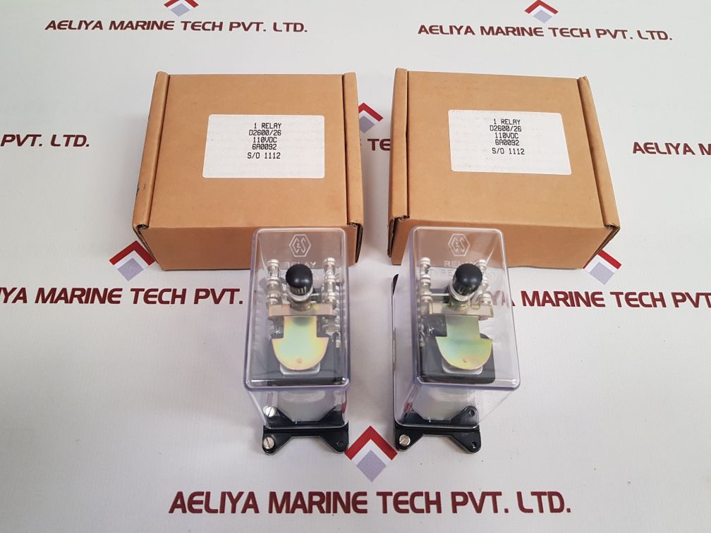 C&S D 2600 Relay D2600/26 130Vdc Ad3900