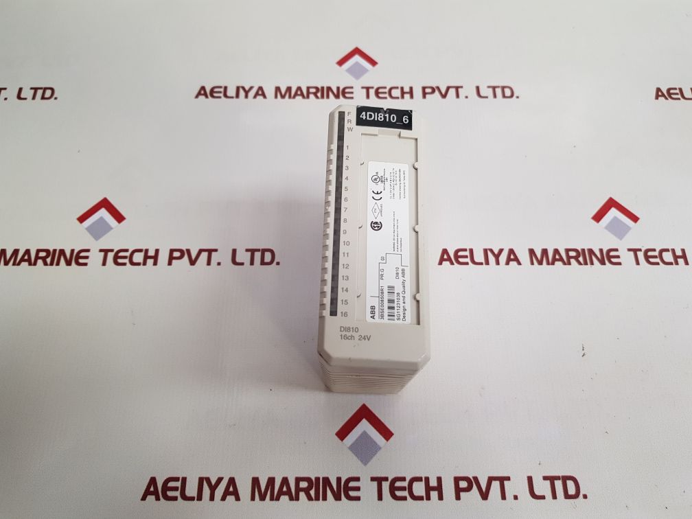 Abb 3Bse008508R1 Digital Input Module Di810 Pr: G 16Ch 24V
