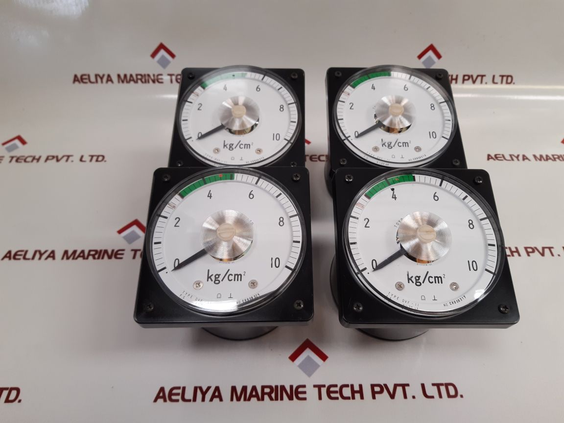 Toyo keiki dvf-11 pressure indicator 0-10 kg/cm²