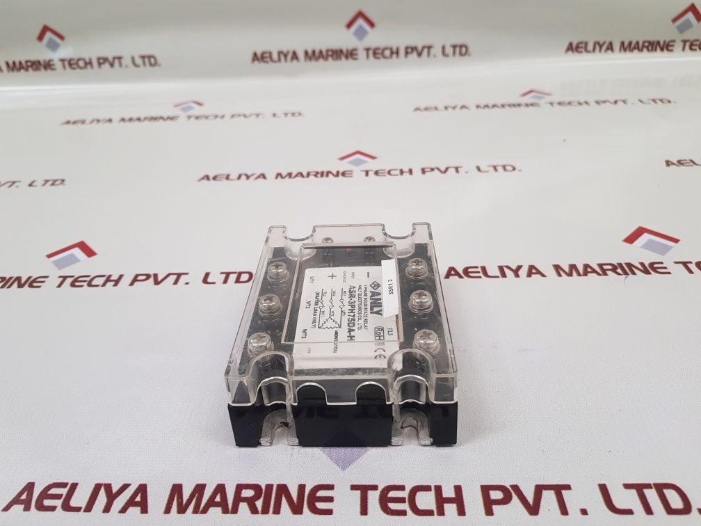 Anly Asr-3Ph75Da-h 3-phase Solid State Relay 12~32Vdc