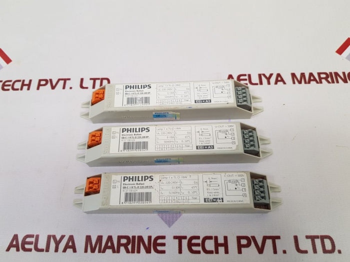Philips Eb-c 118 Tl-d 220-240 Ep Electronic Ballast 50/60Hz Czm13333C