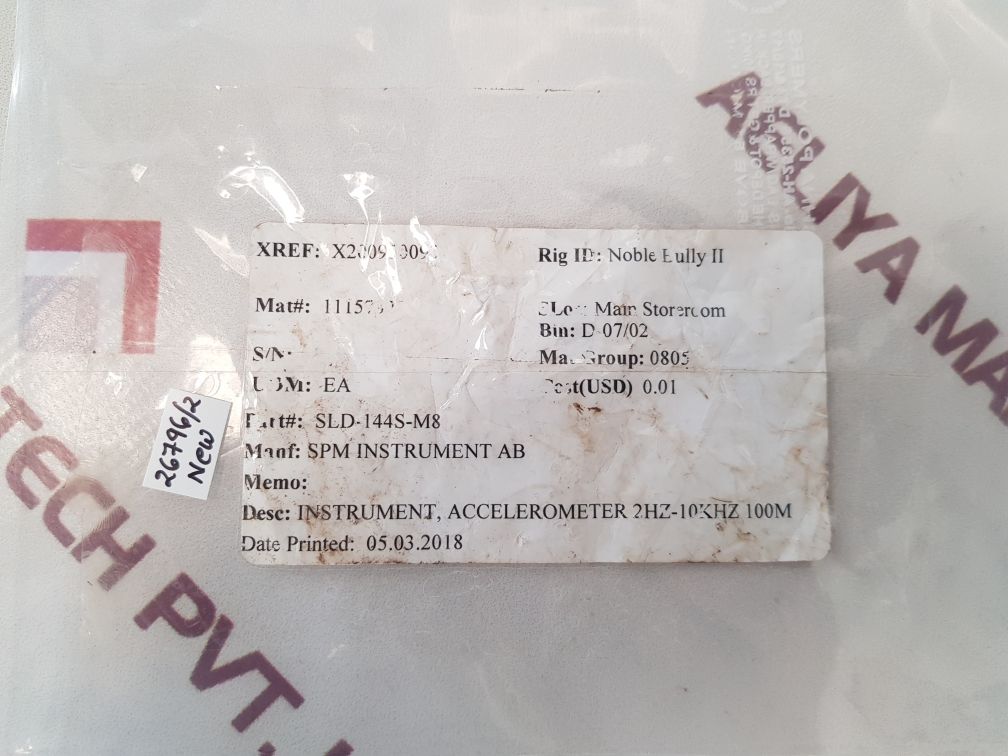Spm sld-144s vibration transducer