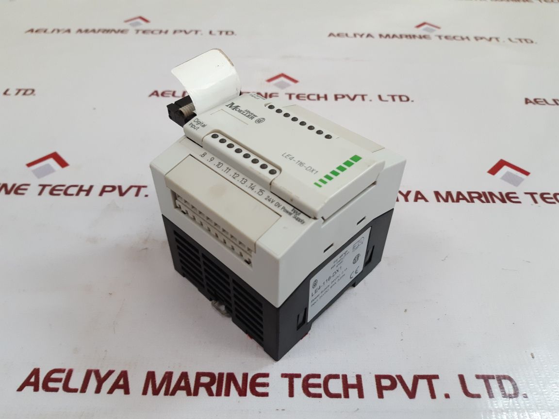 Klockner Moeller Le4-116-dx1 Digital Input Module Le4-116-dx106 24vdc, 0.1a