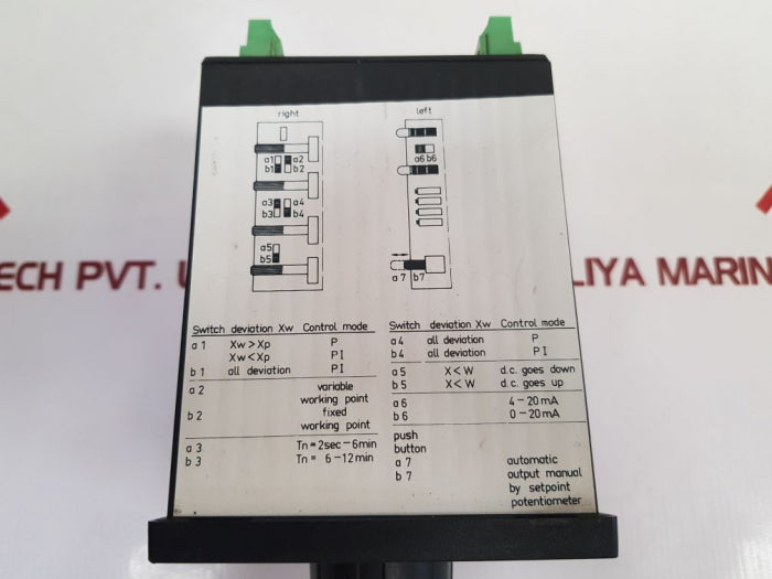 Baelz Wbs 2296 Temperature Controller 0/4-20Ma