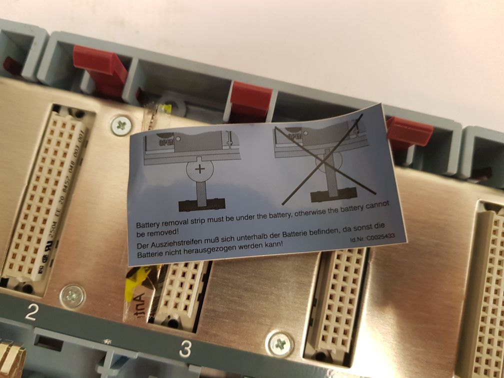B&R 3BP152.41 Backplane Module REV. F0 C0025433