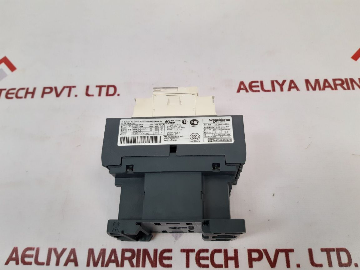 Schneider Electric Lc1D32 Contactor 24V 50/60Hz - Aeliya Marine Tech