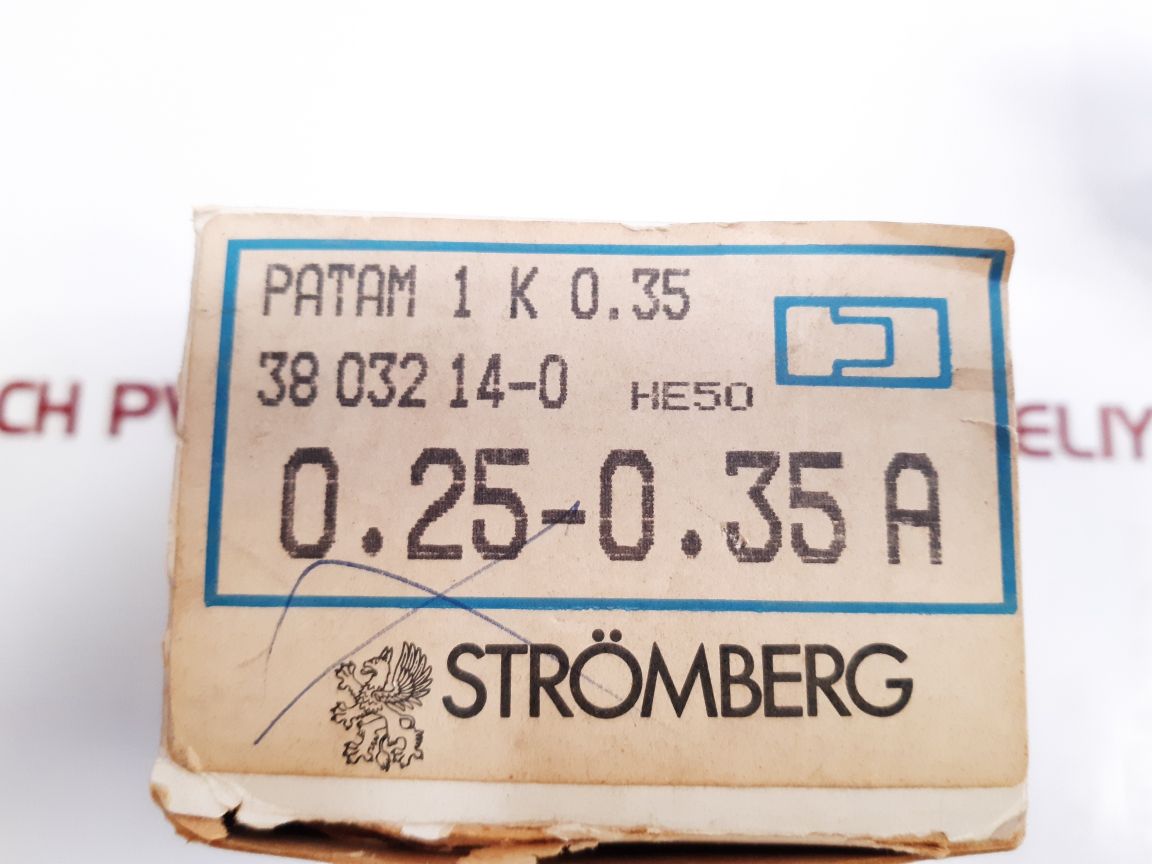 Stromberg patam 1k0.35 contactor
