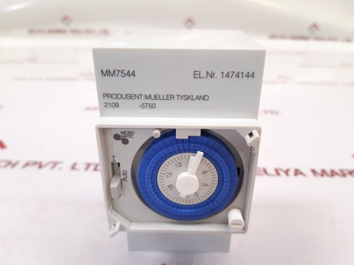 Micro Matic Mm7544 Contact Clock