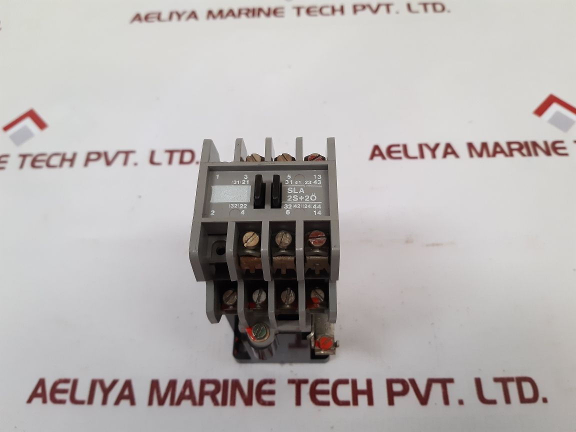 Bbc Sla 7-ii Contactor Sla 2S+2O