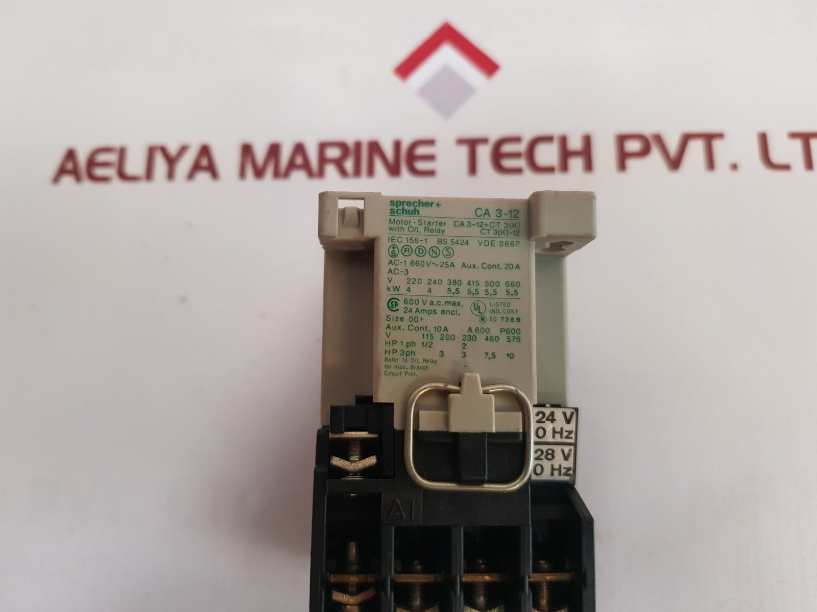 Sprecher+Schuh Ca3-12-10 Contactor - Aeliya Marine Tech