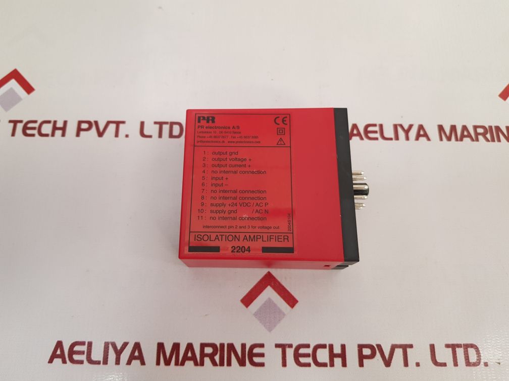Pr Electronics 2204 Isolation Amplifier 2204b2d