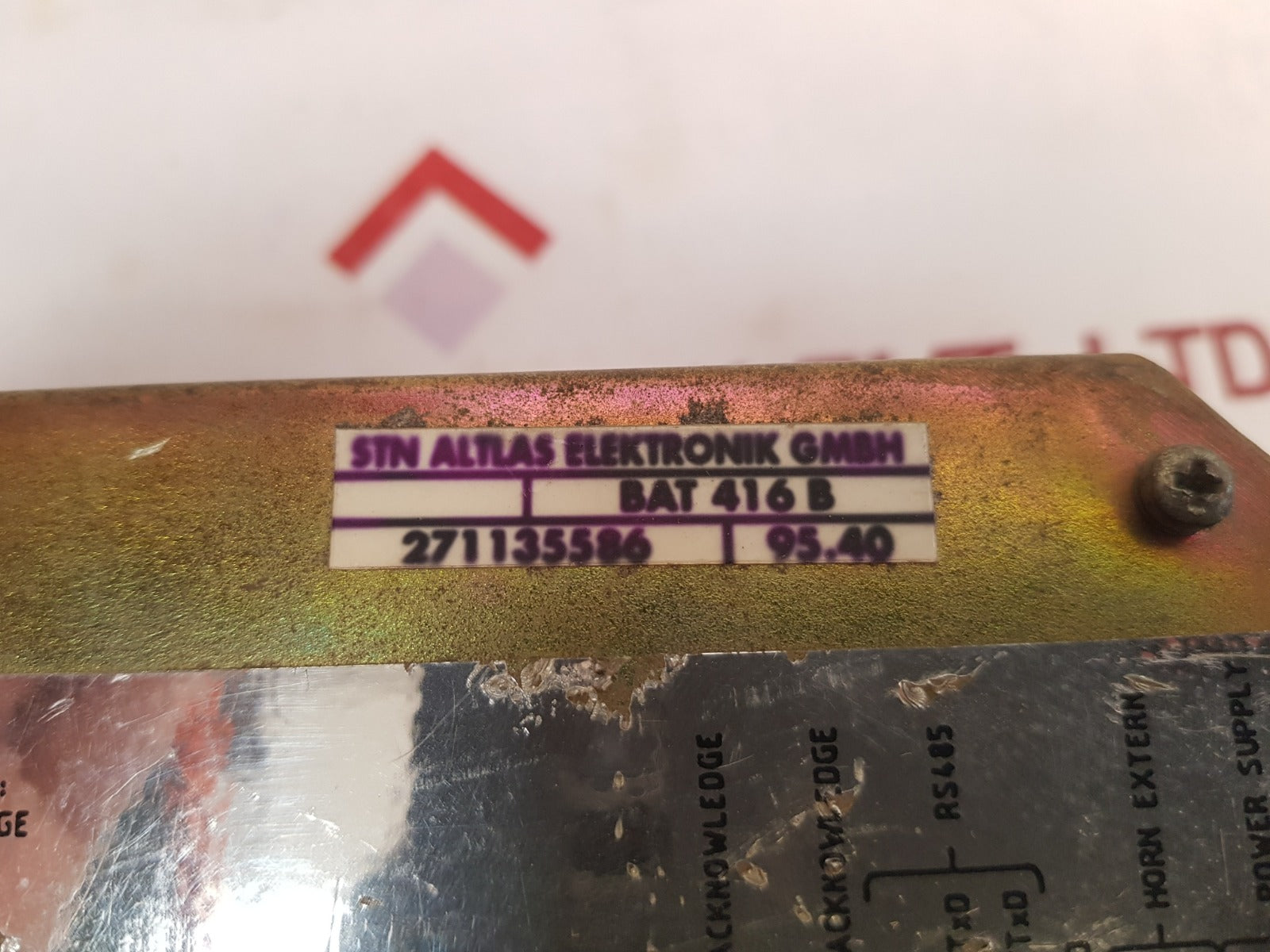 Stn Bat 416 B Signal Fire Alarm Control Display 271135586 24V - Aeliya Marine Tech