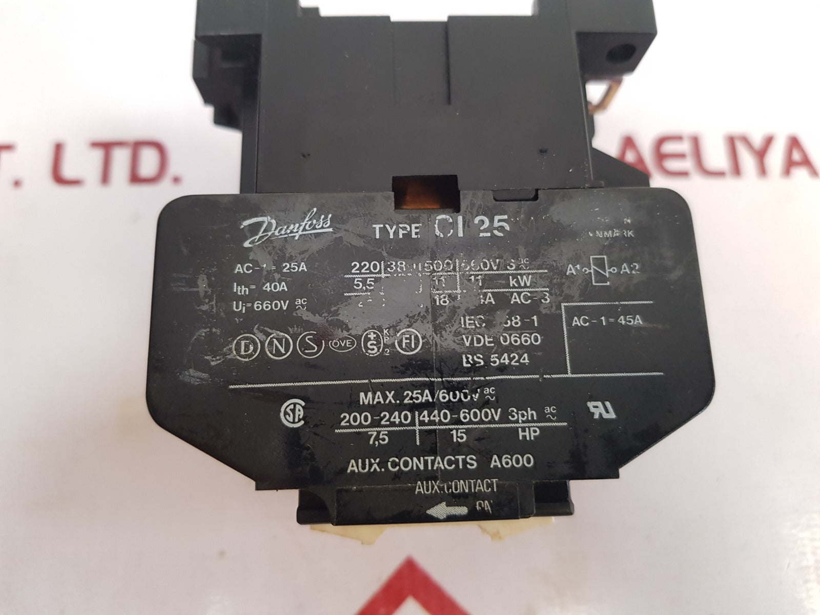 Danfoss Ci 25 Contactor - Aeliya Marine Tech