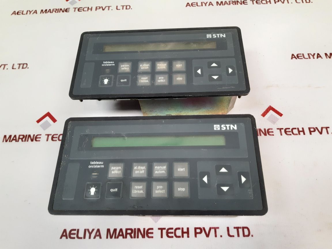Stn Atlas Elektronik Bat 416 B Signal Fire Alarm Control Display