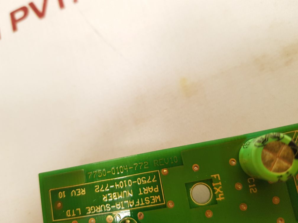 Westfalia-surge 7750-0104-772 pcb card - Aeliya Marine Tech