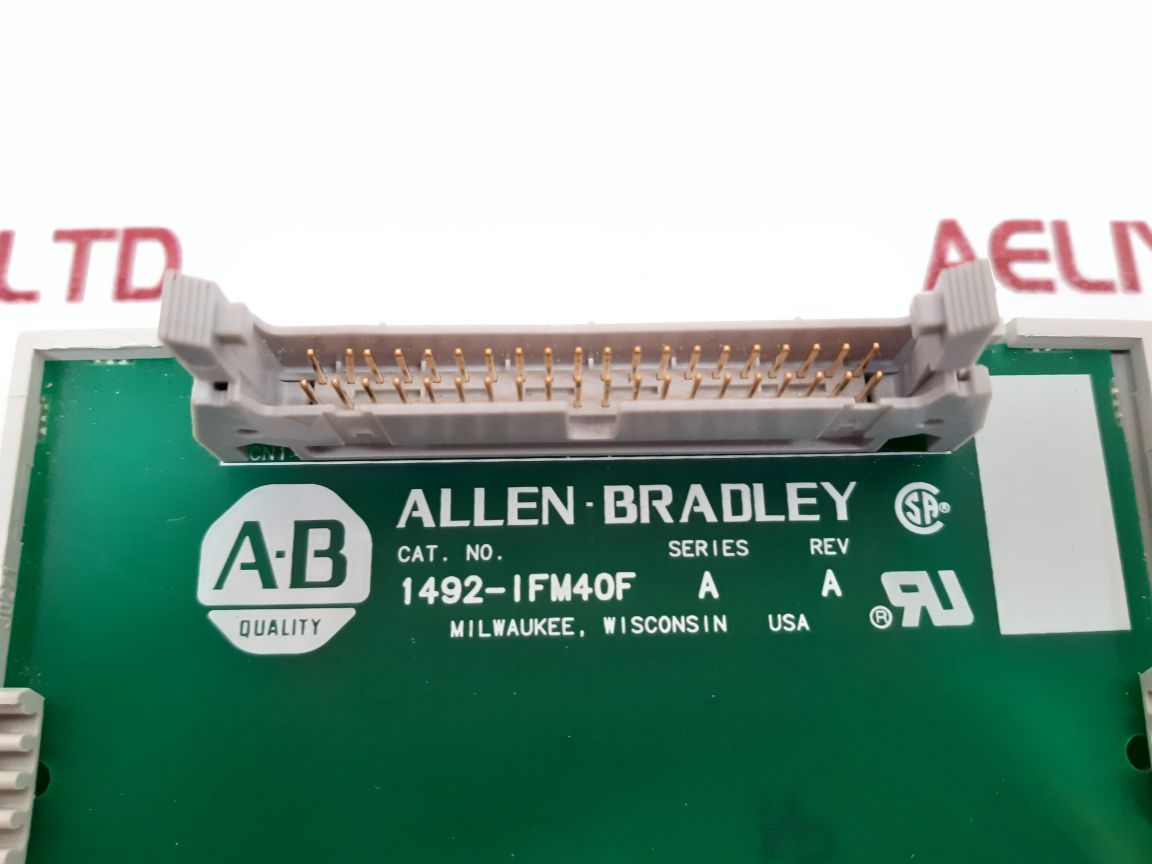 Allen-bradley 1492-ifm40F Ser.A Digital Interface Module - Aeliya Marine Tech