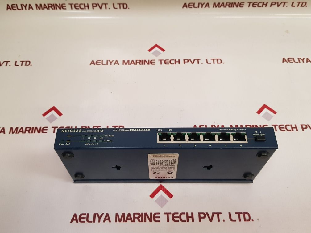 Netgear Ds106 6 Port Dual Speed Hub 10/100 Mbps - Aeliya Marine Tech